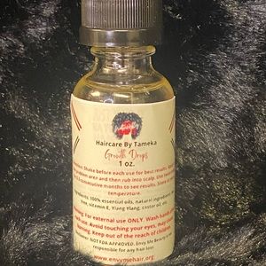 Place the drops in the problem areas and rub